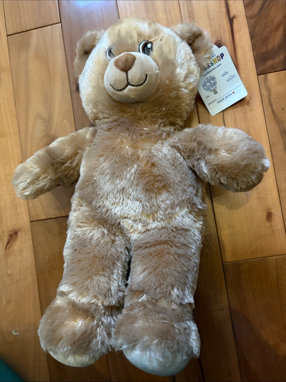 Build-A-Bear Light Brown Plush Teddy Bear